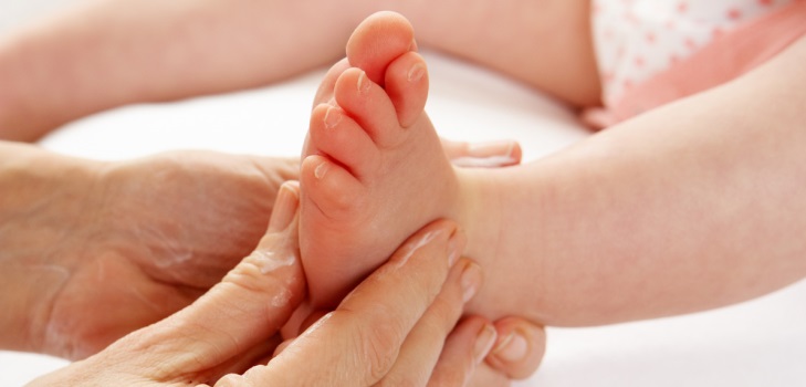 Baby fodmassage: Vedligeholdelse af din baby