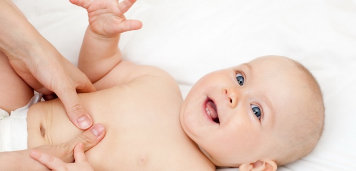 Sådan masserer du en baby