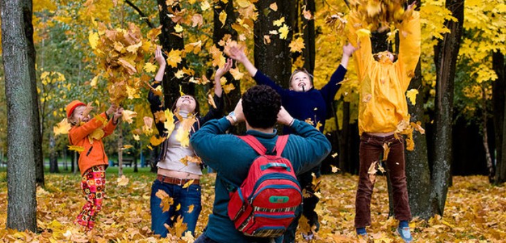 Når efteråret ferie i skole i 2015-2016 skoleår