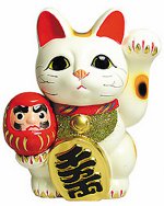Trefarvede katte: Maneki-kak