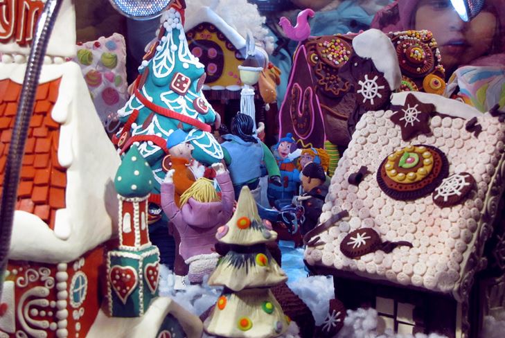 Børne håndværk lavet af plasticine til nytår: foto mesterklasse
