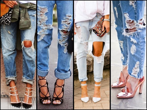 Hvordan man laver jeans med scuffs eller revet jeans selv