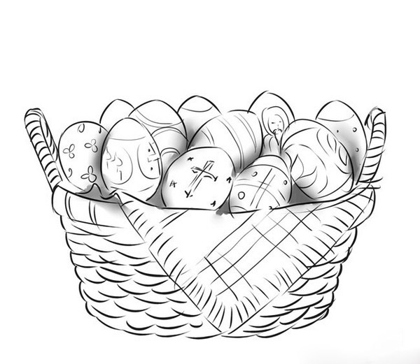 Hvordan tegne påske - skridt-for-trin master klasser på tegning påske mønstre (med foto)