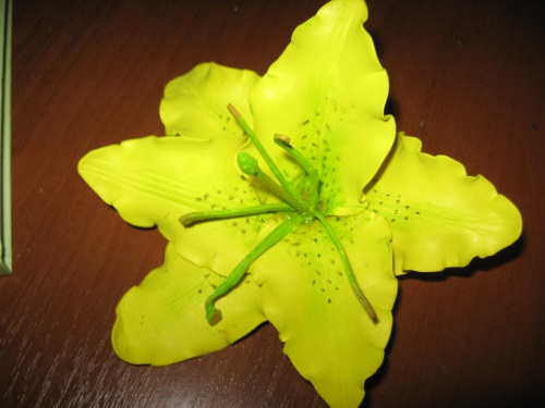 Lily fra foamiran