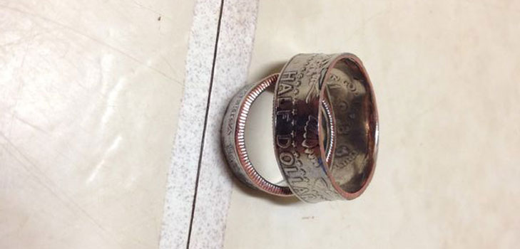 Sådan laver du en ring fra en mønt