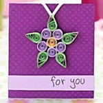 Quilling blomster fra papir til begyndere