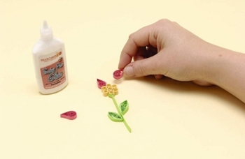 Quilling blomster fra papir til begyndere