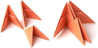 Hvordan man laver modulær origami?