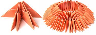 Hvordan man laver modulær origami?