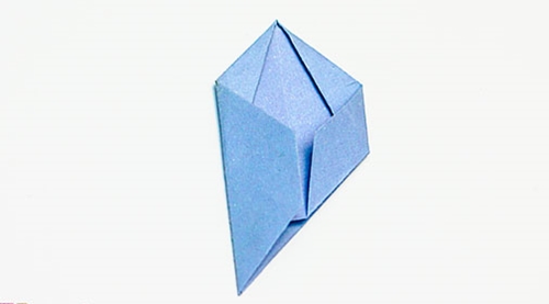 Sådan laver du en origami blomst med dine egne hænder