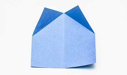 Sådan laver du en origami blomst med dine egne hænder