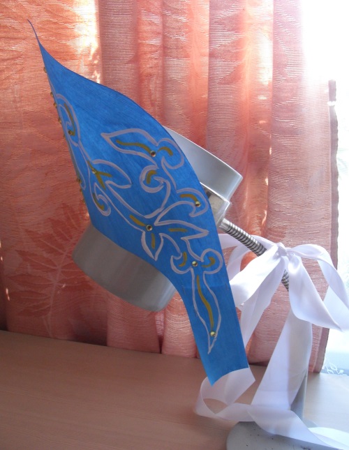 Russisk kokoshnik af pap