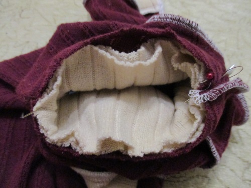 Varm fleece overordnet til en hund