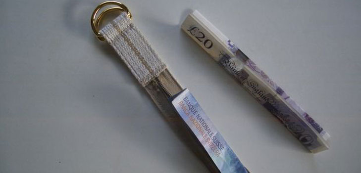 Sådan syes et bælte med en skjult lomme