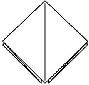 Klassisk kran origami