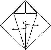 Klassisk kran origami