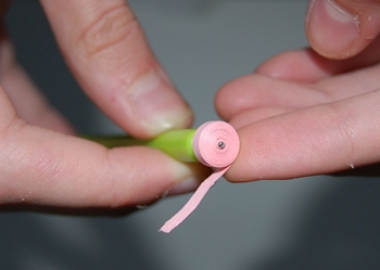 Quilling sommerfugl