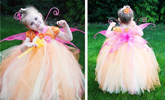 Mesterklasse Lille fairy kostume