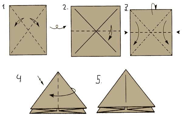 snehvide origami for begyndere