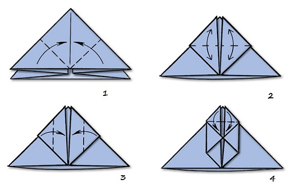 snehvide origami for begyndere