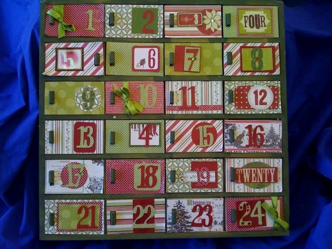 Nytårs kalender med egne hænder