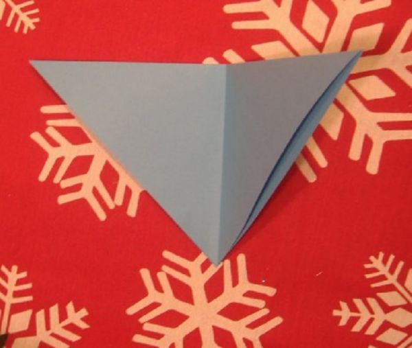 Smukke snefnug til nytår i 2017 med egne hænder papir - diagrammer og fotos i faser. Master klasser for børn på store snefnug i origami teknik