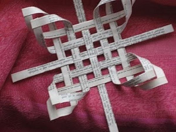 Smukke snefnug til nytår i 2017 med egne hænder papir - diagrammer og fotos i faser. Master klasser for børn på store snefnug i origami teknik
