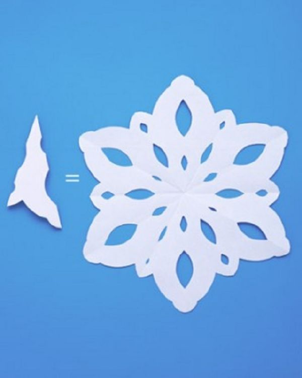 Smukke snefnug til nytår i 2017 med egne hænder papir - diagrammer og fotos i faser. Master klasser for børn på store snefnug i origami teknik