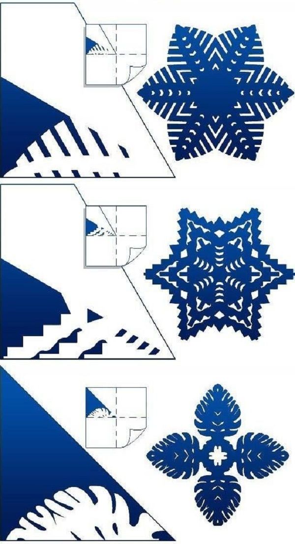 Smukke snefnug til nytår i 2017 med egne hænder papir - diagrammer og fotos i faser. Master klasser for børn på store snefnug i origami teknik Smukke snefnug til nytår i 2017 med egne hænder papir - diagrammer og fotos i faser. Master klasser for børn på store snefnug i origami teknik
