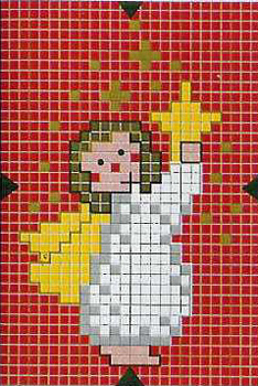 Nytårets broderiordning: engel