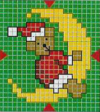 Nytårets broderiordning: bjørn