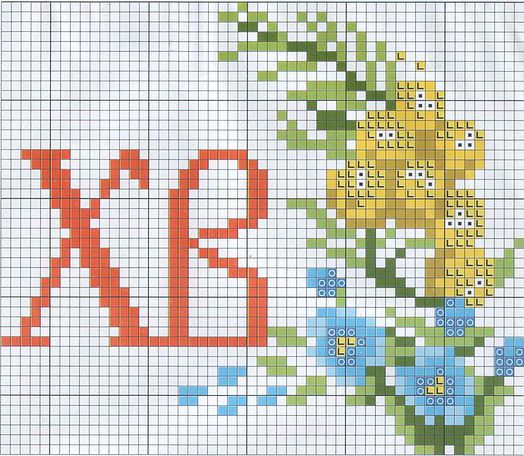 Påske broderi