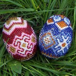 Påskeæg fra perler