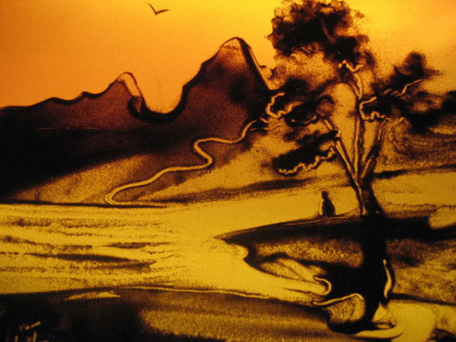 Sand animation