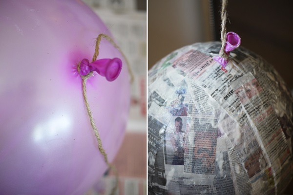Hvordan laver man en piñata med egne hænder