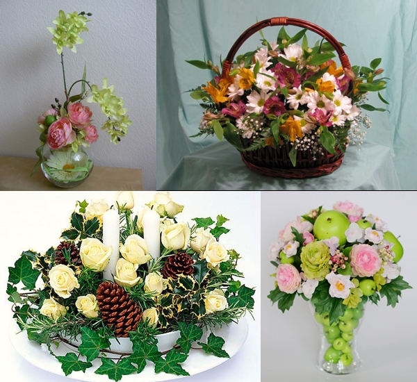 Floristiske sammensætning af blomster med egne hænder
