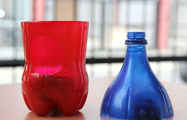 Nyt håndværk fra plastflasker med egne hænder til have og frugthave