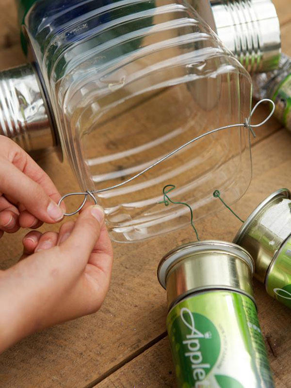 Nyt håndværk fra plastflasker med egne hænder til have og frugthave