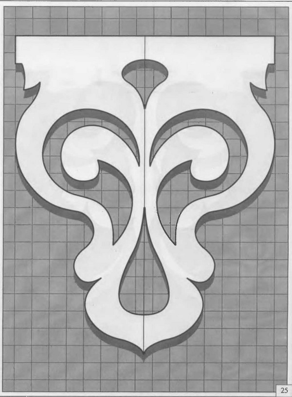 Skæretråd (openwork) og stencils
