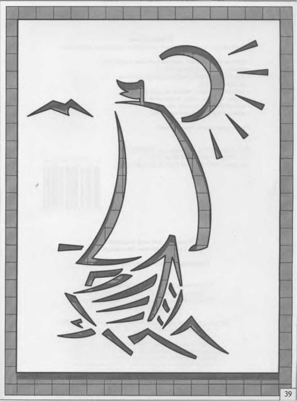Skæretråd (openwork) og stencils