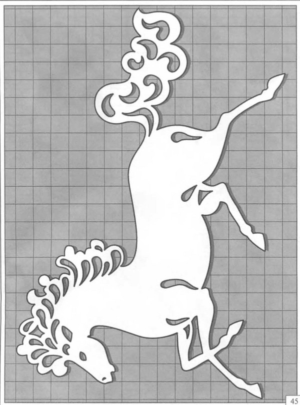 Skæretråd (openwork) og stencils