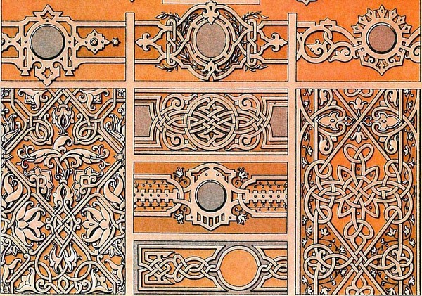 Skæretråd (openwork) og stencils