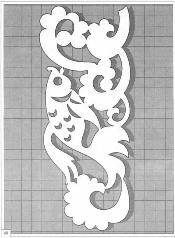 Skæretråd (openwork) og stencils