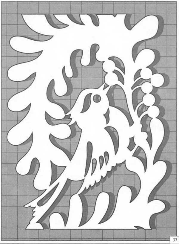 Skæretråd (openwork) og stencils