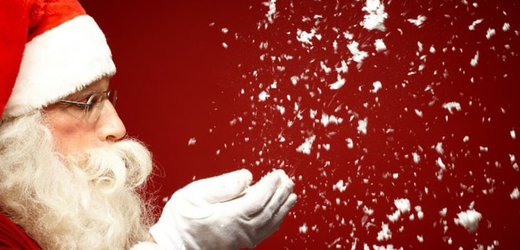 Snowballs lavet af bomuldsuld