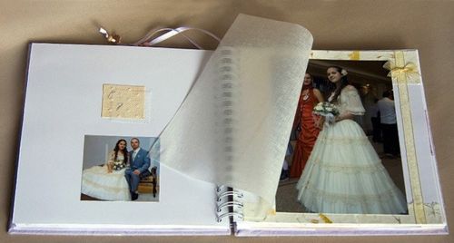 Idéer til et bryllup fotoalbum
