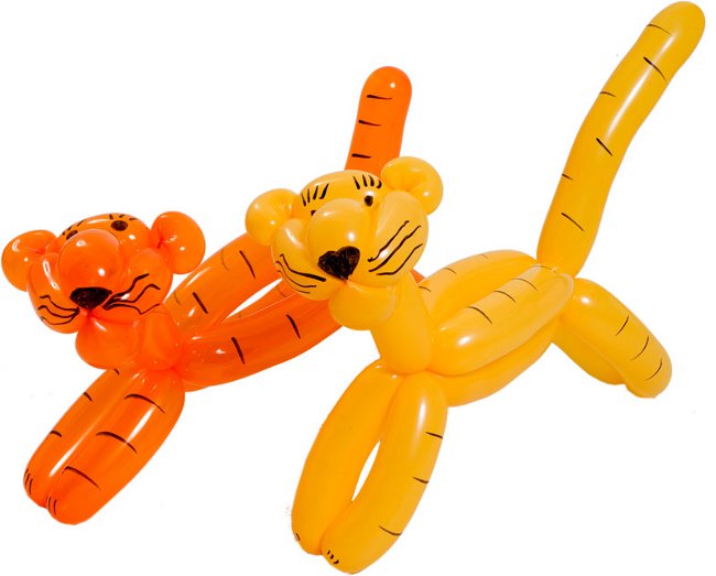 Twisting: hvordan man laver figurer fra balloner?