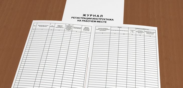 Metodiske instruktioner og anbefalinger til gennemførelse af tidsplanen for briefing på arbejdspladsen