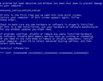 BSoD - blå skærm af død BSoD - blå skærm af død