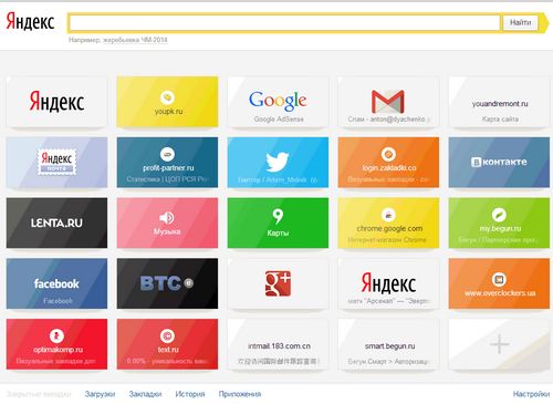 lav et bogmærke for yandex